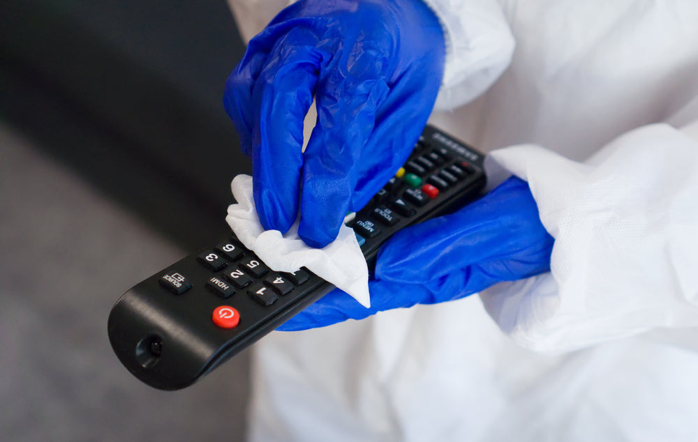 sanitizing remote