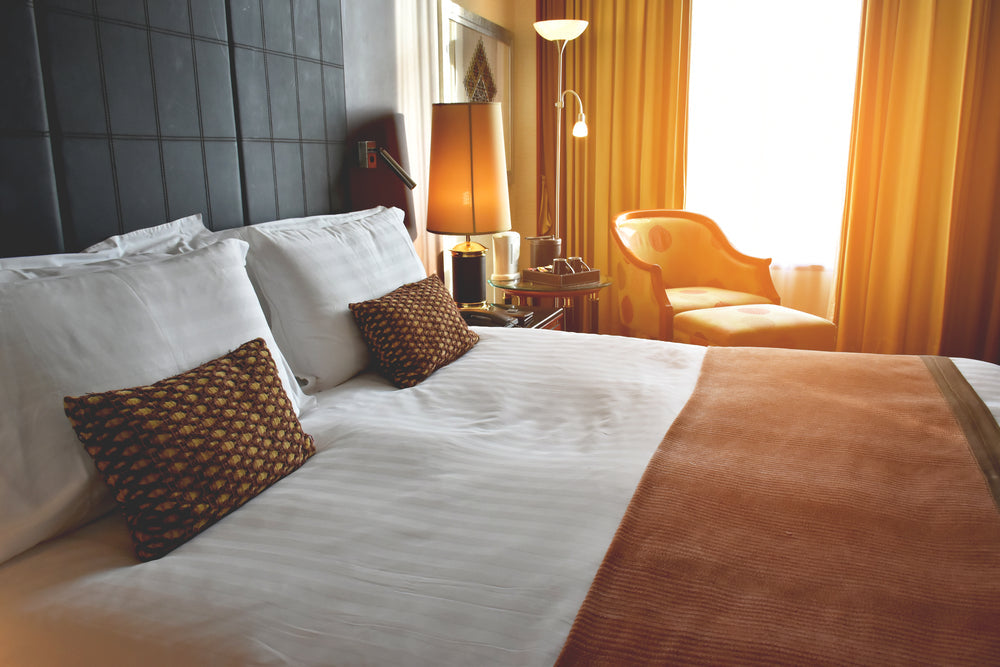 hotel bed