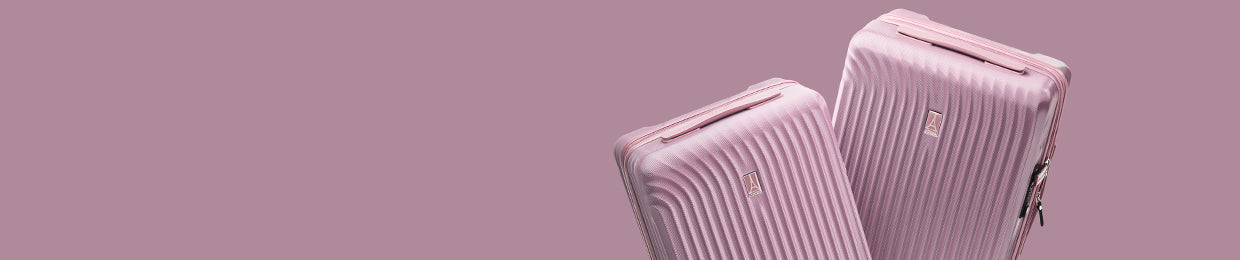 Pink Hardshell Suitcases