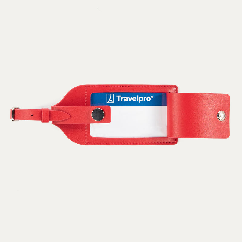 Étiquette à bagage en cuir Travelpro® Essentials™