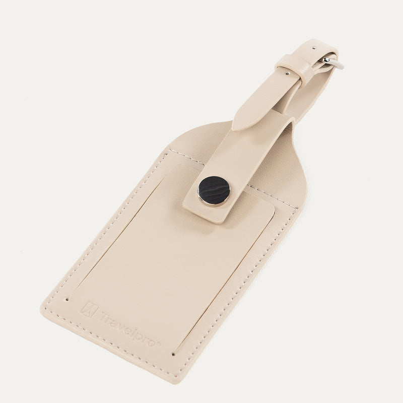 Étiquette à bagage en cuir Travelpro® Essentials™