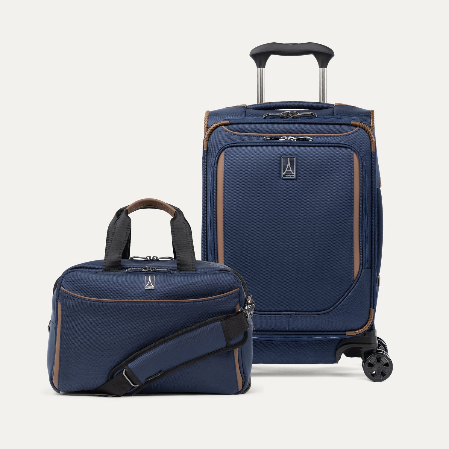 Blue Carry On and Underseat Luggage Set | Travelpro Crew Classic