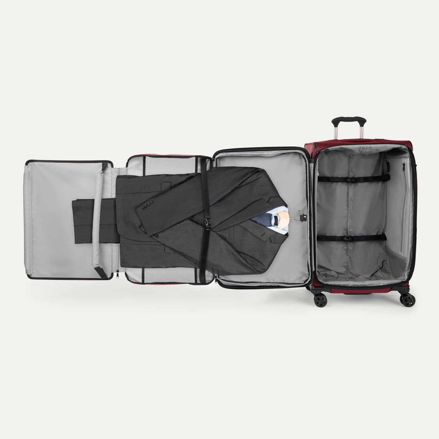 Valise grand format à roulettes extensible Crew™ Classic