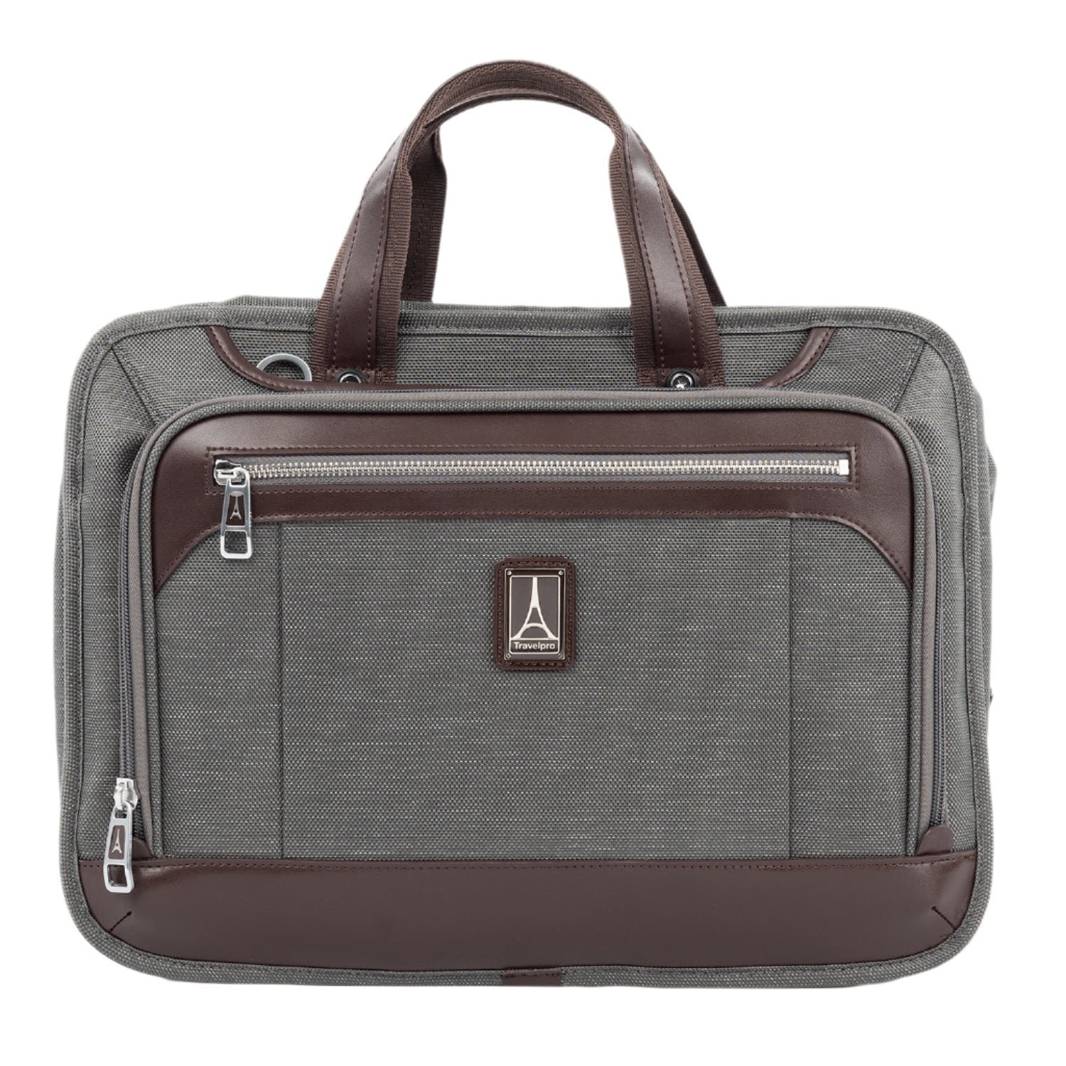 Travelpro Platinum Elite Expandable Business Brief, Vintage Grey