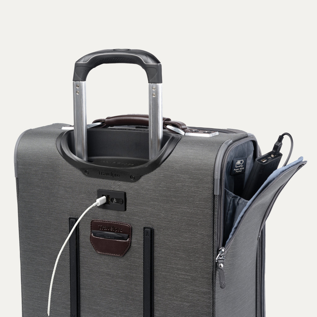 Valise Platinum® Elite 22" extensible à roulettes