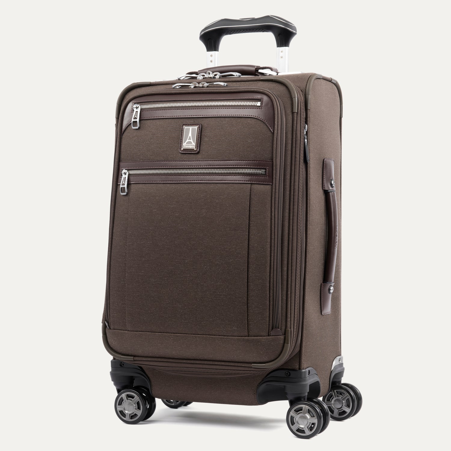 Valise Spinner Extensible Platinum® Elite de 21 po