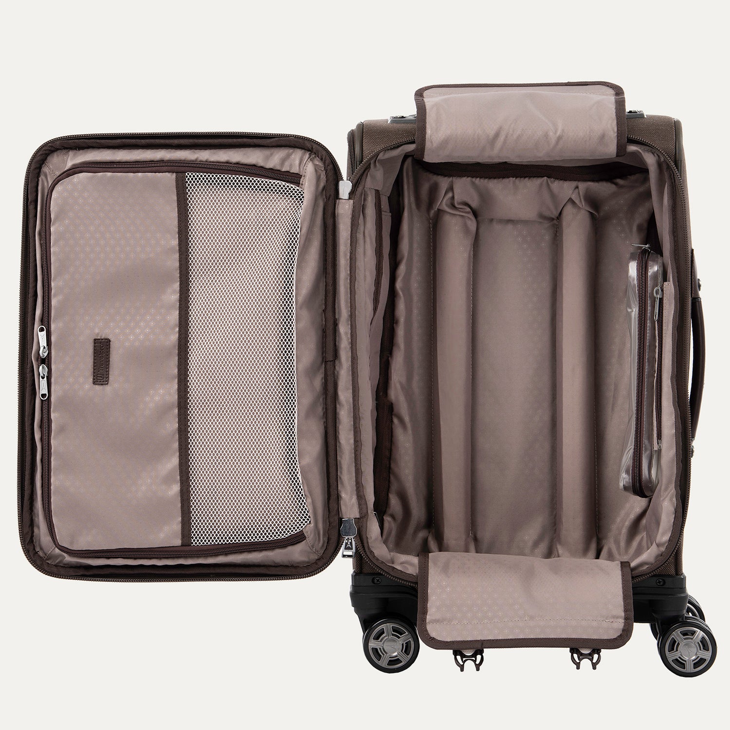 Valise Spinner Extensible Platinum® Elite de 21 po