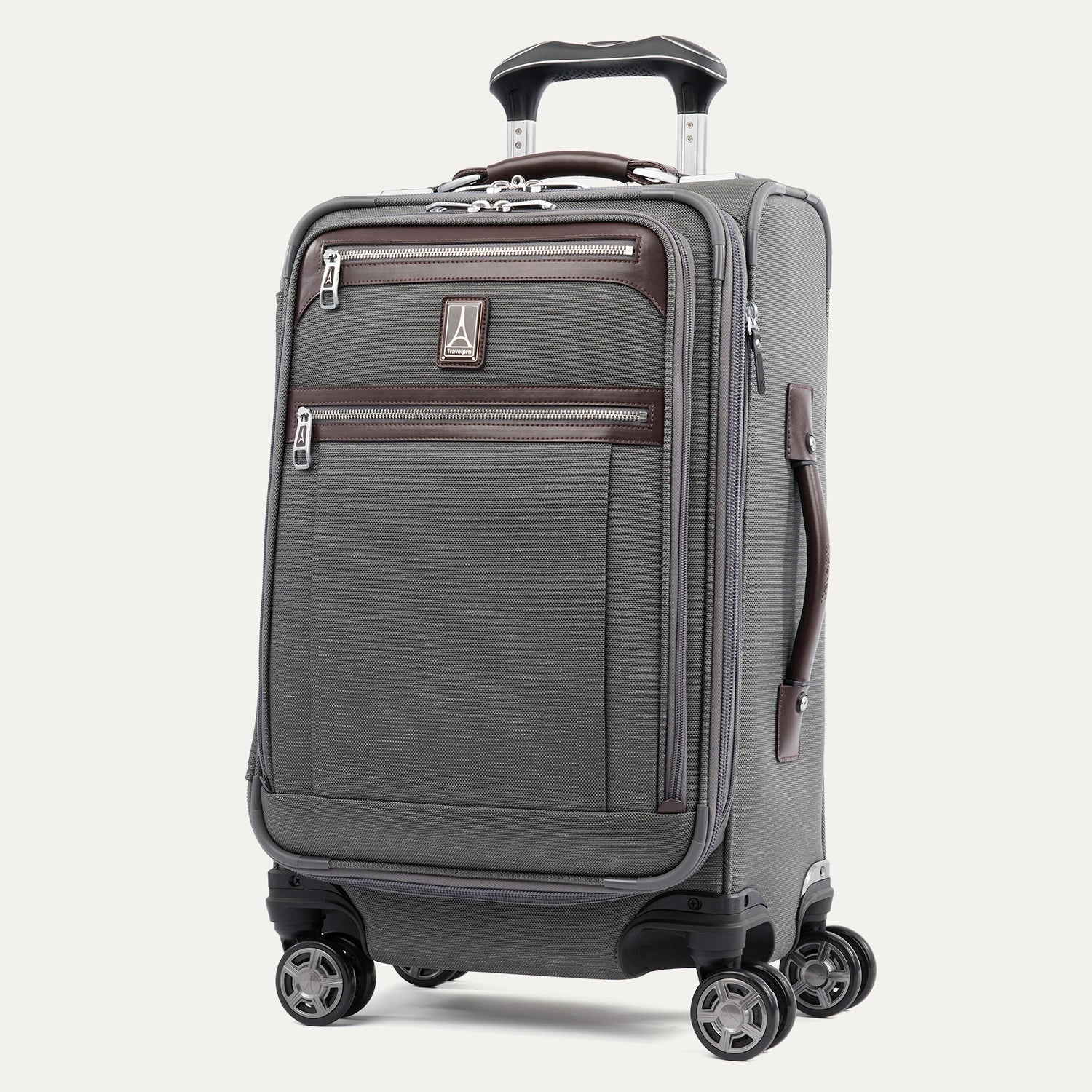 Valise Spinner Extensible Platinum® Elite de 21 po