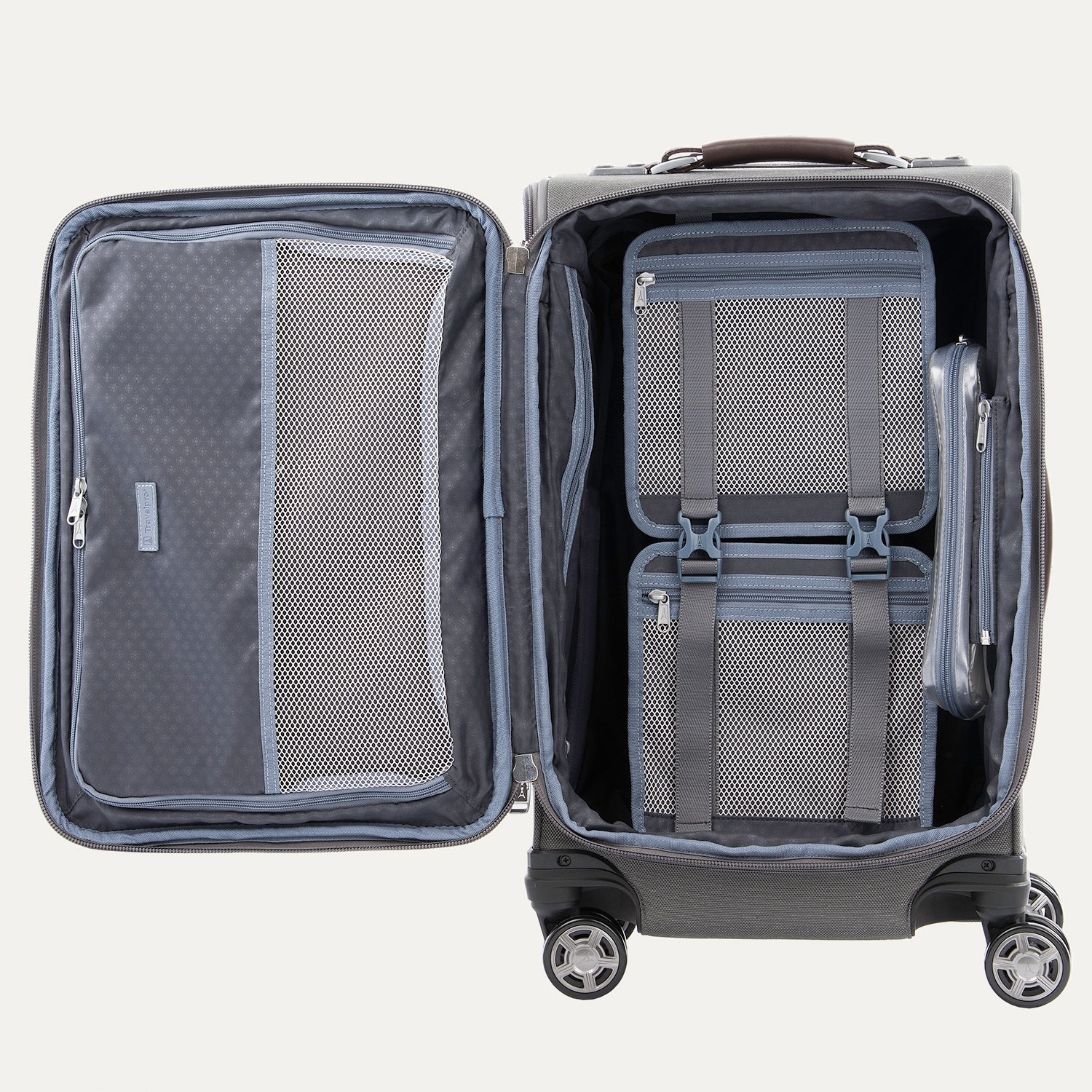 Valise Spinner Extensible Platinum® Elite de 21 po