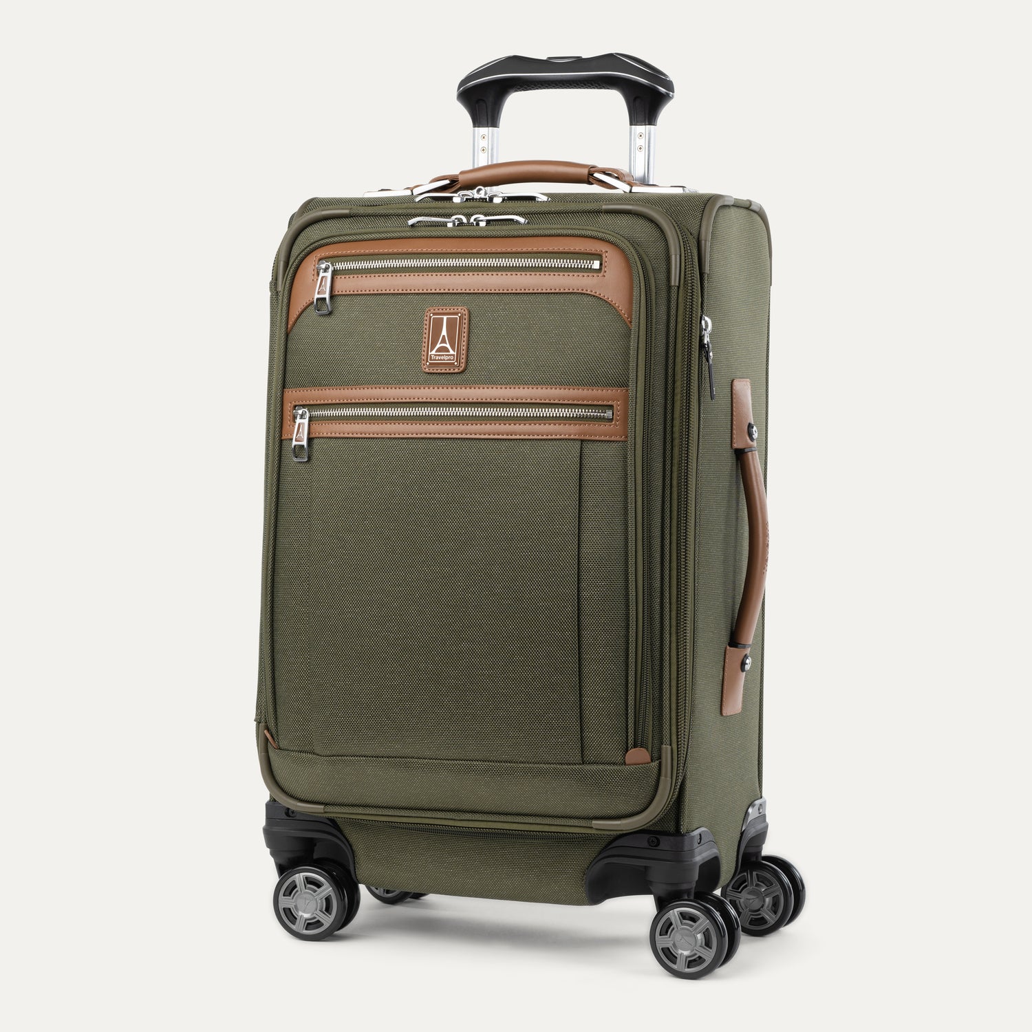 Valise Spinner Extensible Platinum® Elite de 21 po
