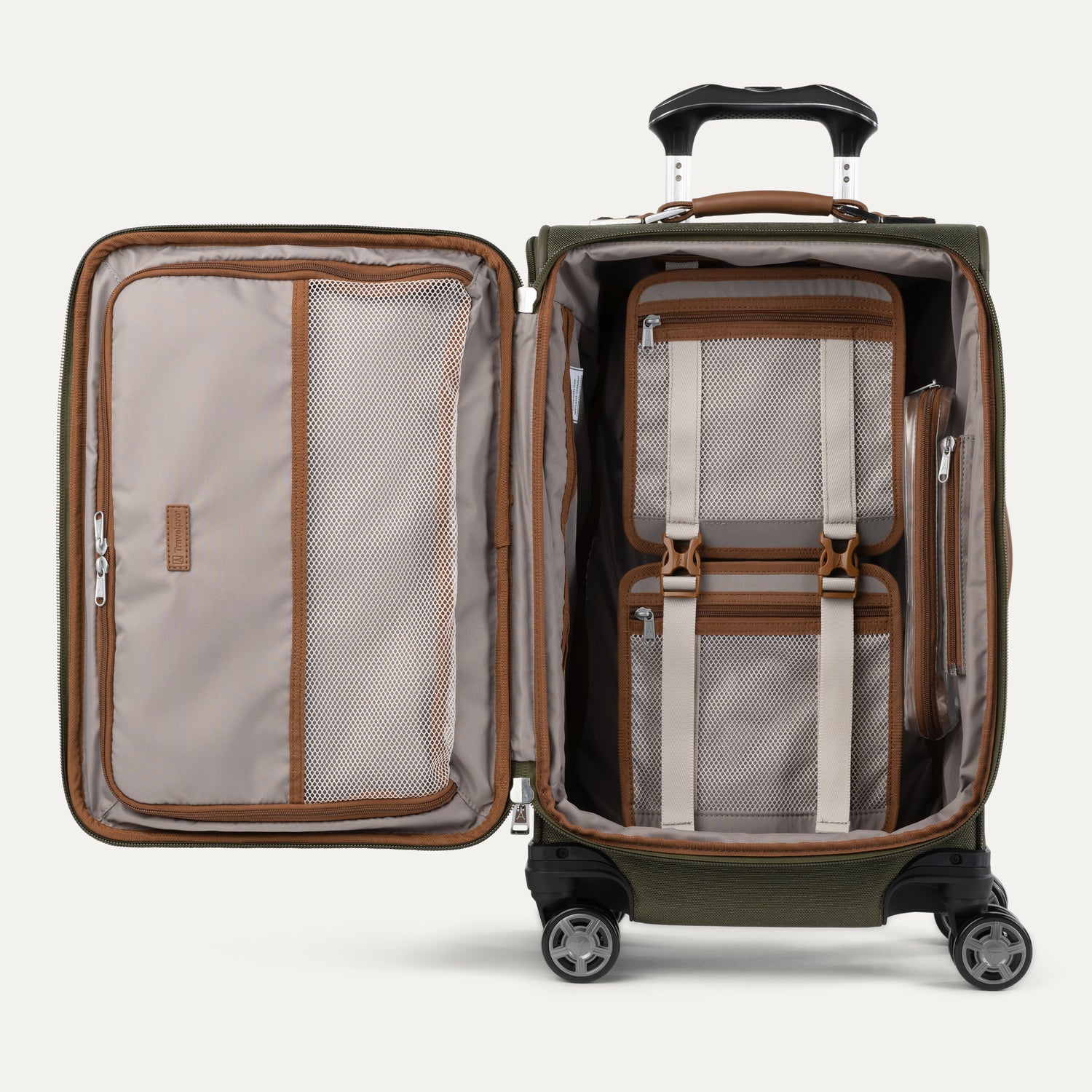 Valise Spinner Extensible Platinum® Elite de 21 po