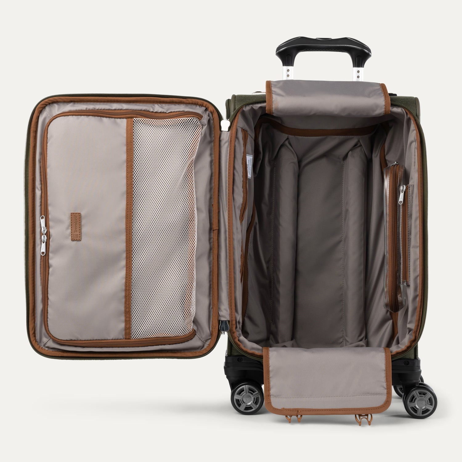Valise Spinner Extensible Platinum® Elite de 21 po