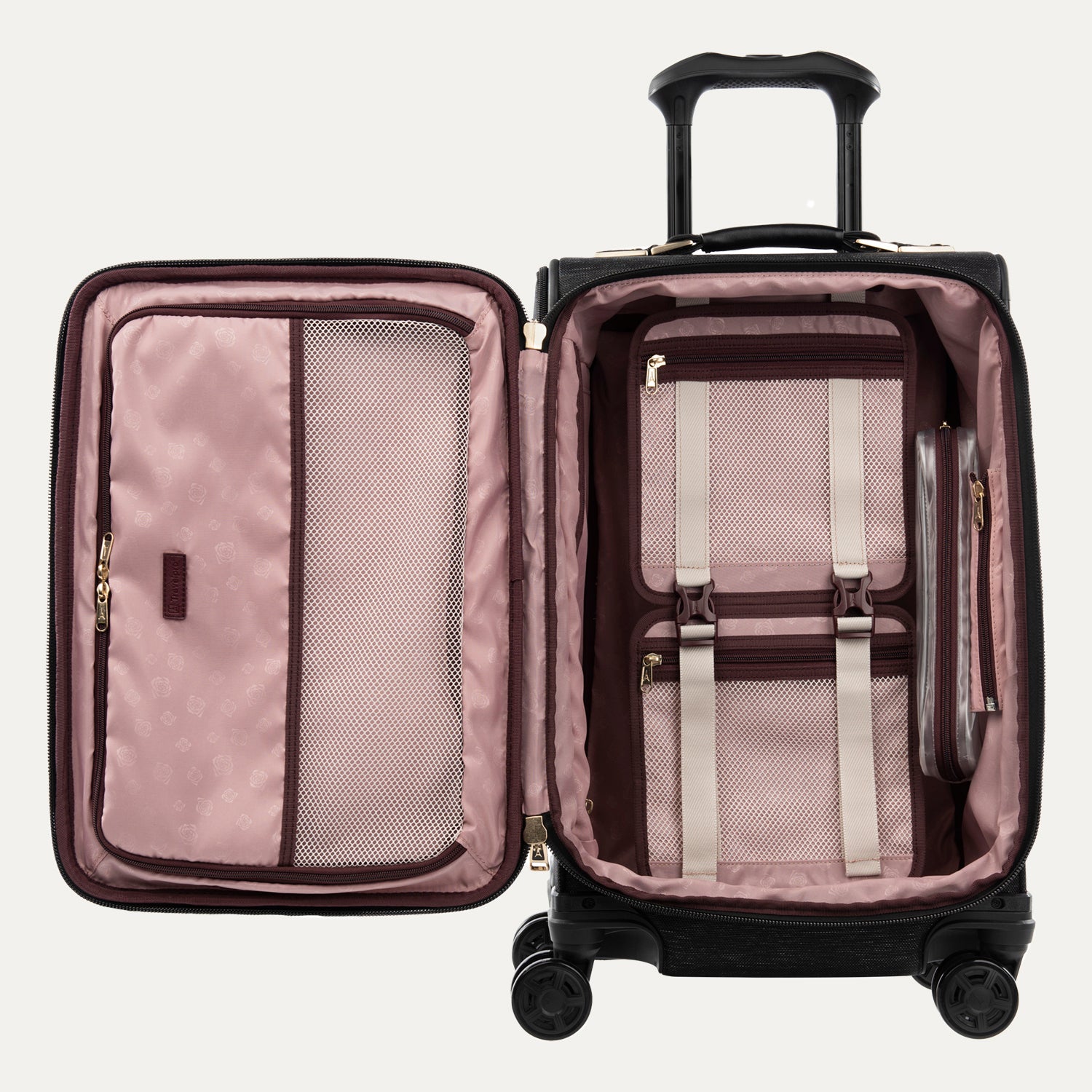 Valise Spinner Extensible Platinum® Elite de 21 po