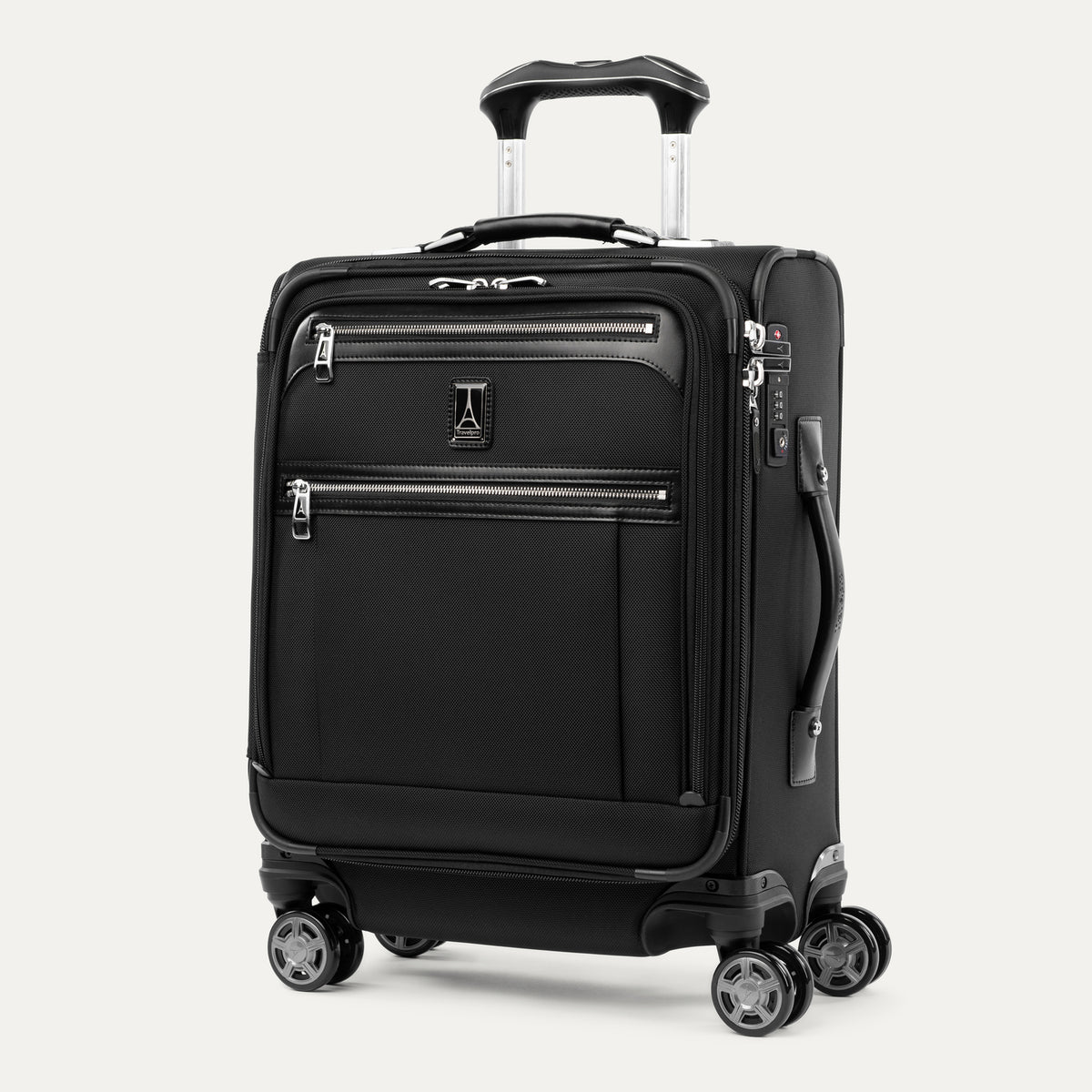 Valise cabine internationale extensible à roulettes Platinum® Elite