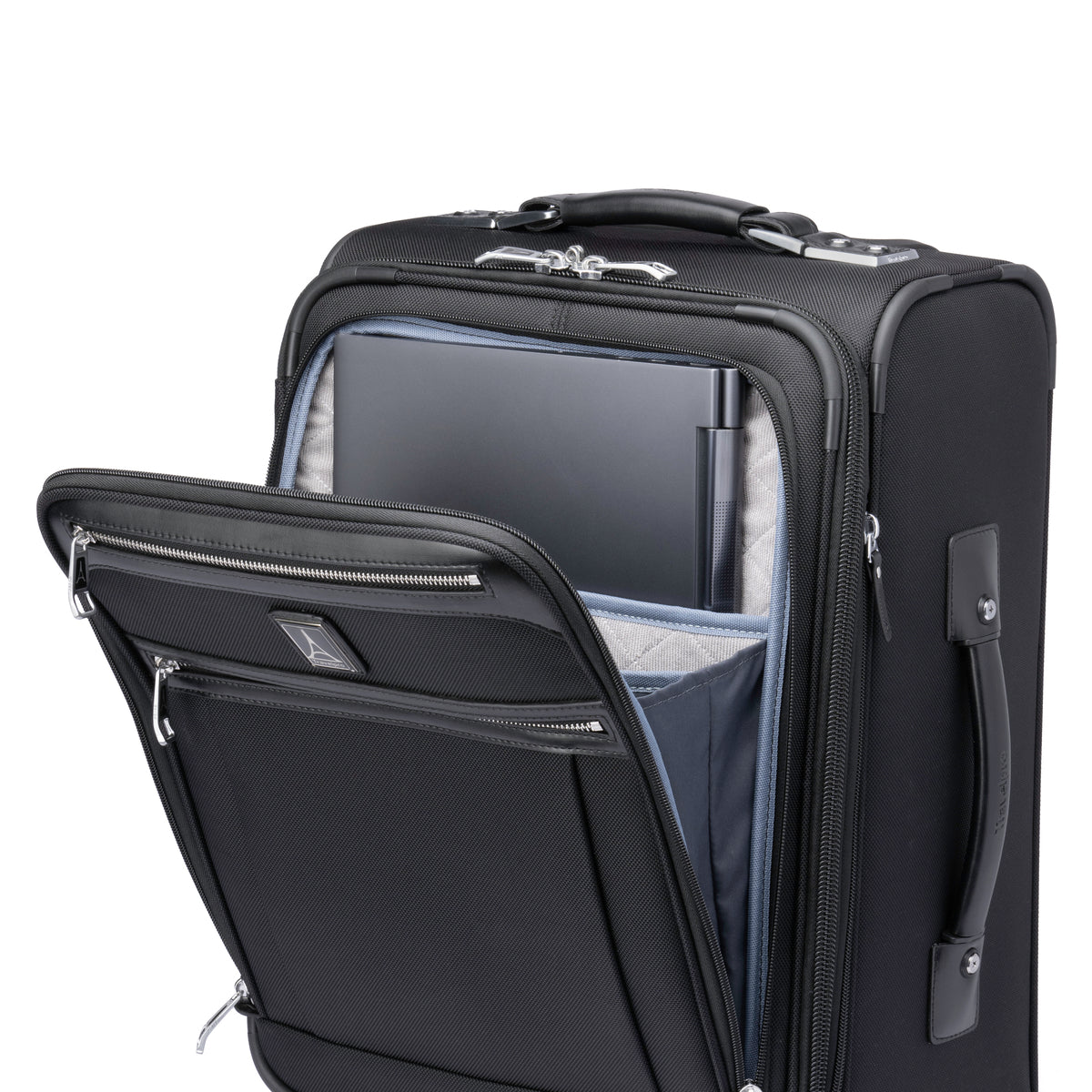 Valise de cabine pivotante extensible Platinum® Elite 20 po Business Plus