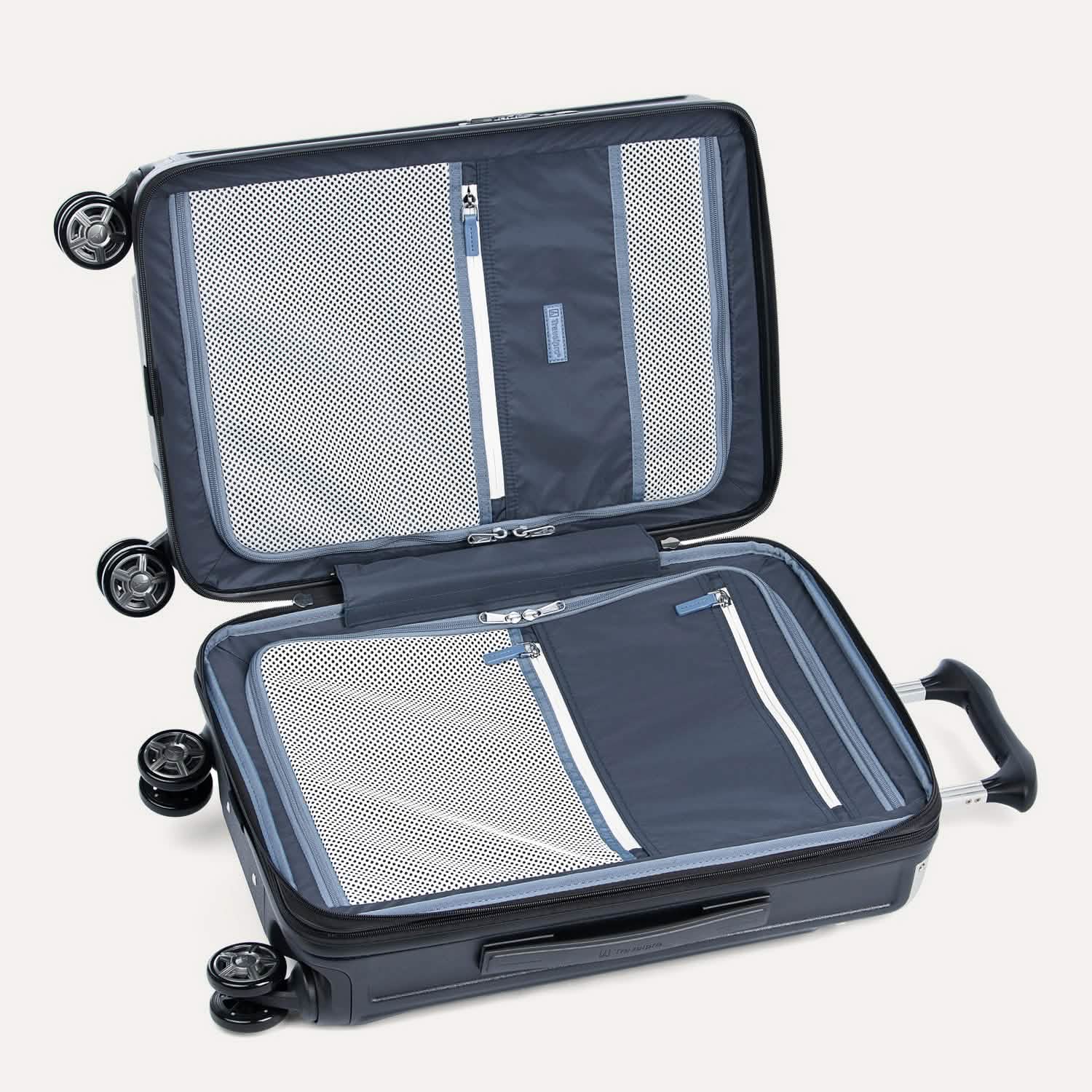Valise rigide à roulettes cabine Platinum® Elite Slim