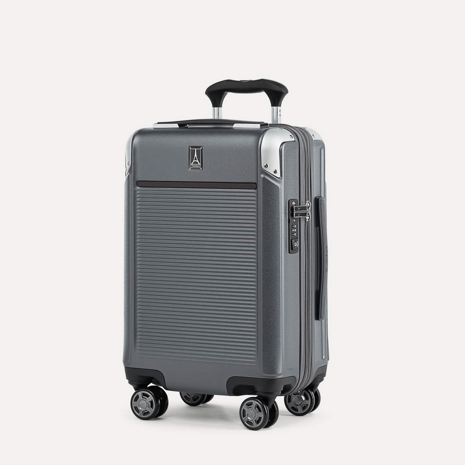 Valise rigide à roulettes cabine Platinum® Elite Slim