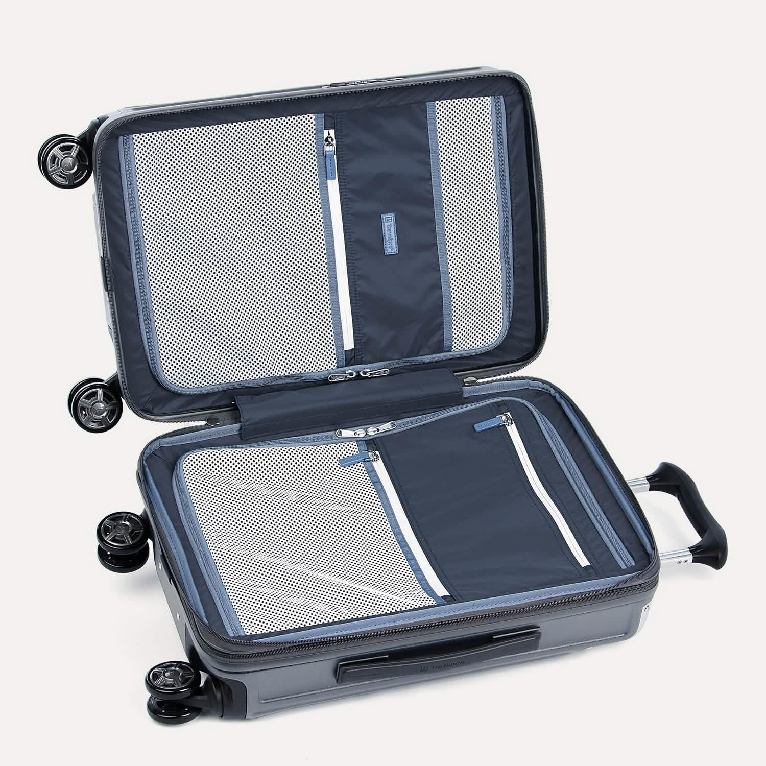 Valise rigide à roulettes cabine Platinum® Elite Slim