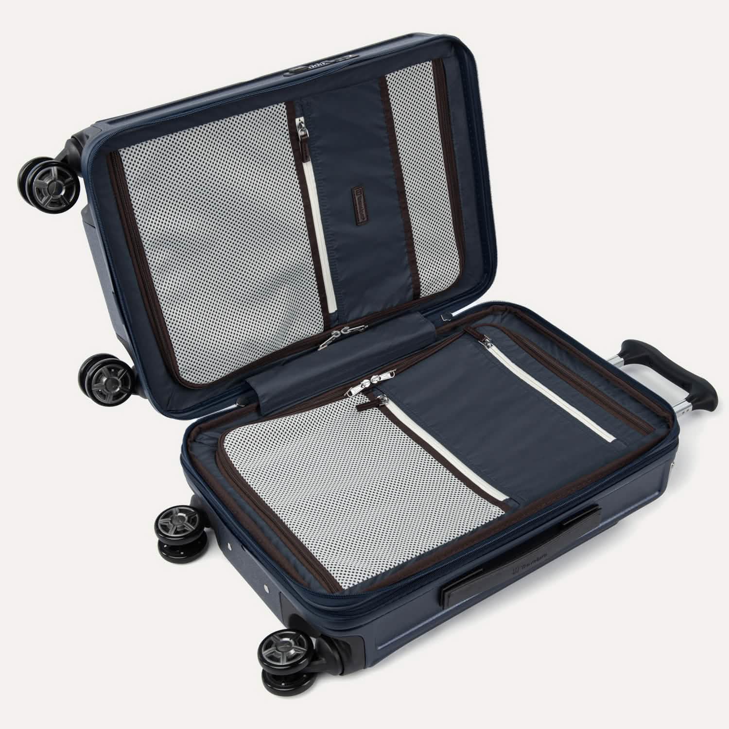 Valise rigide à roulettes cabine Platinum® Elite Slim