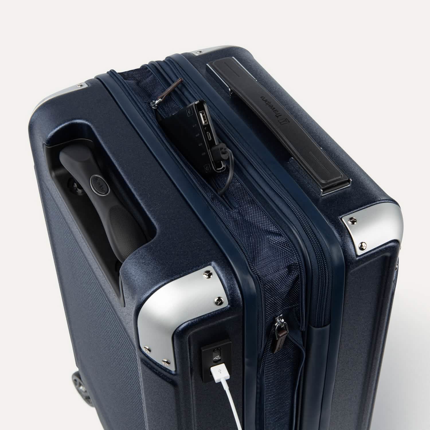 Valise rigide à roulettes cabine Platinum® Elite Slim