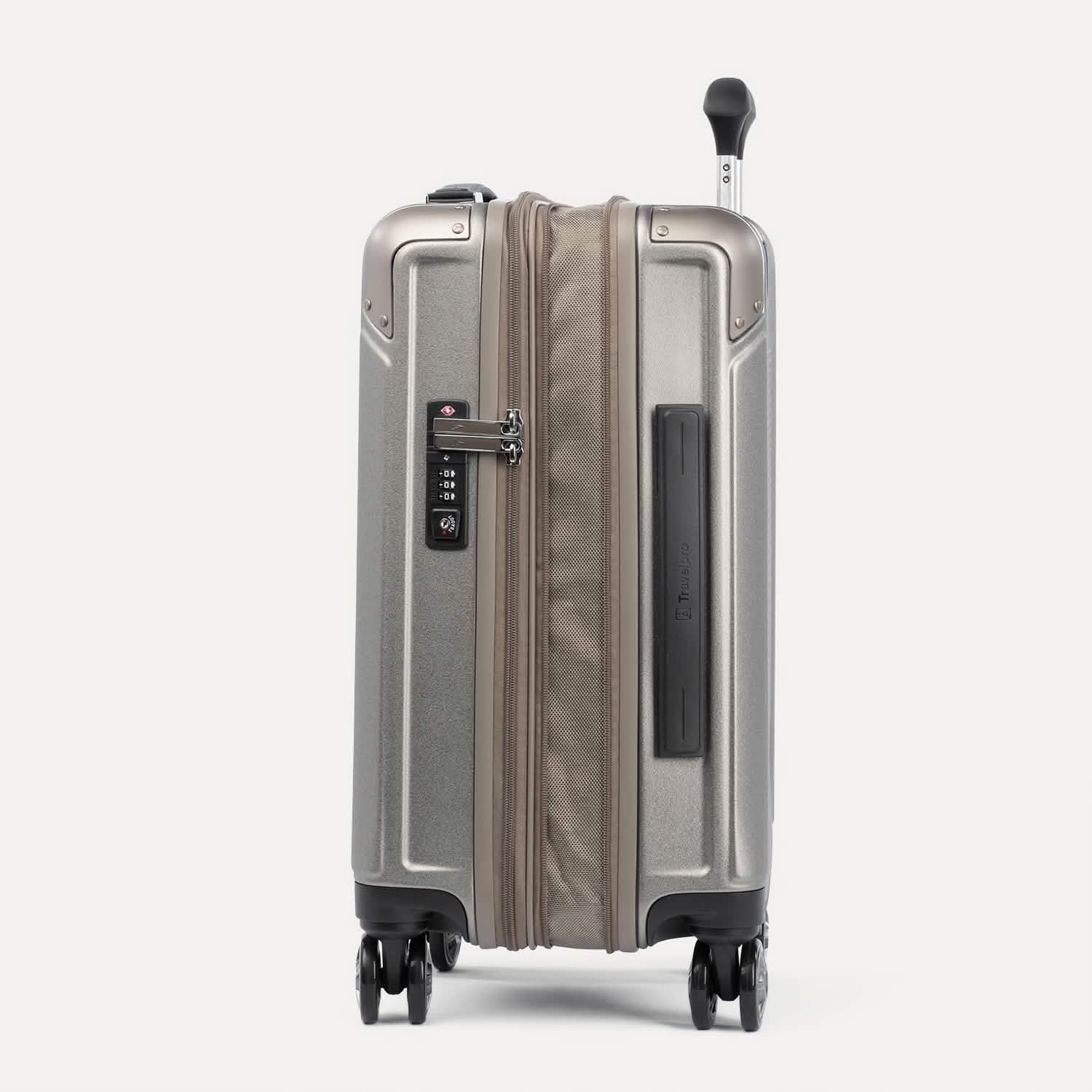 Valise rigide à roulettes cabine Platinum® Elite Slim