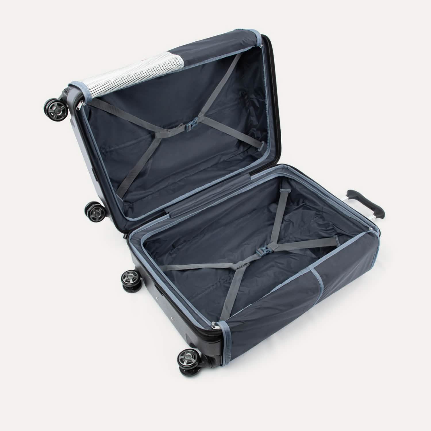 Valise grand format à roulettes en polycarbonate Platinum® Elite
