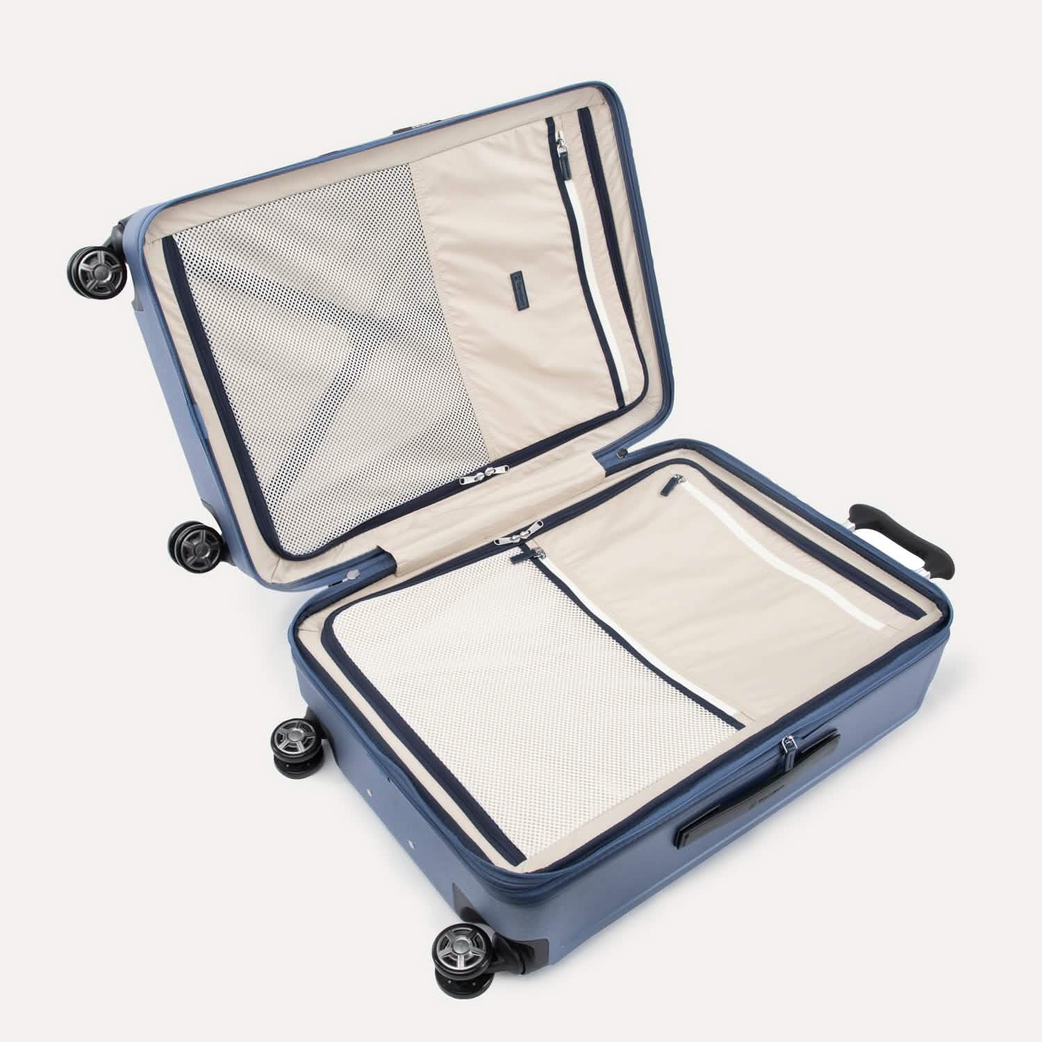 Valise grand format à roulettes en polycarbonate Platinum® Elite