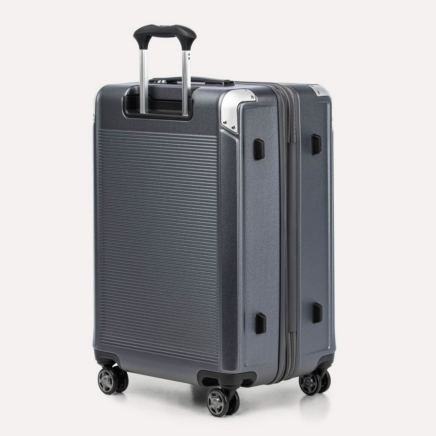 Valise grand format à roulettes en polycarbonate Platinum® Elite