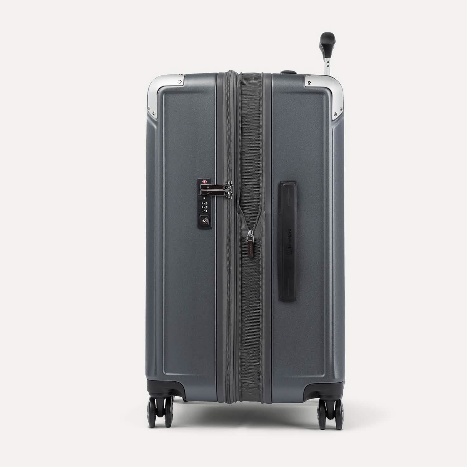 Valise grand format à roulettes en polycarbonate Platinum® Elite