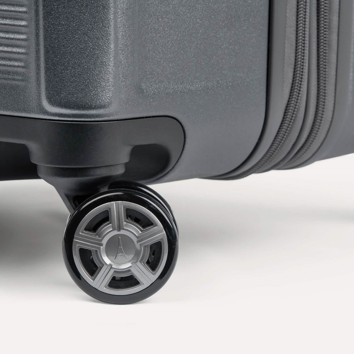 Valise grand format à roulettes en polycarbonate Platinum® Elite