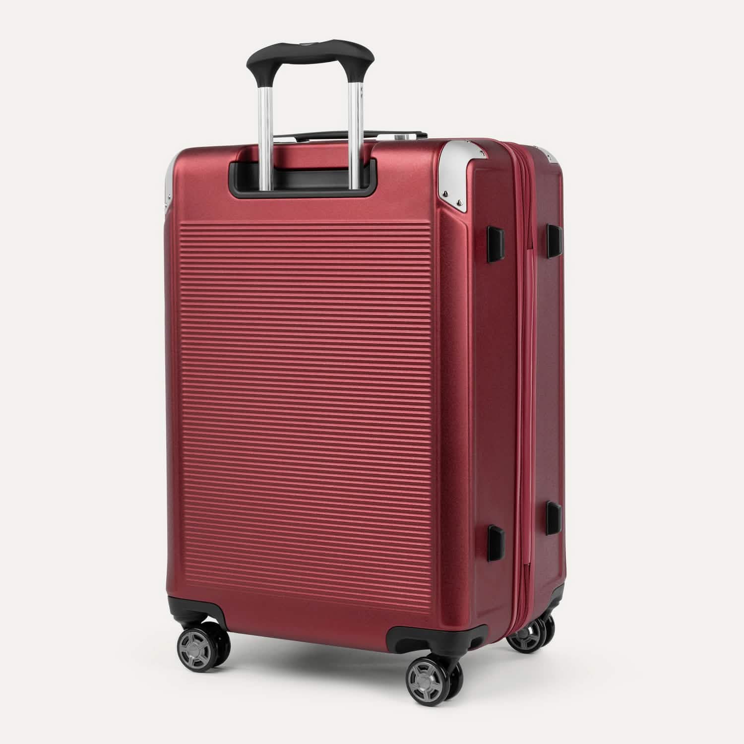 Valise grand format à roulettes en polycarbonate Platinum® Elite