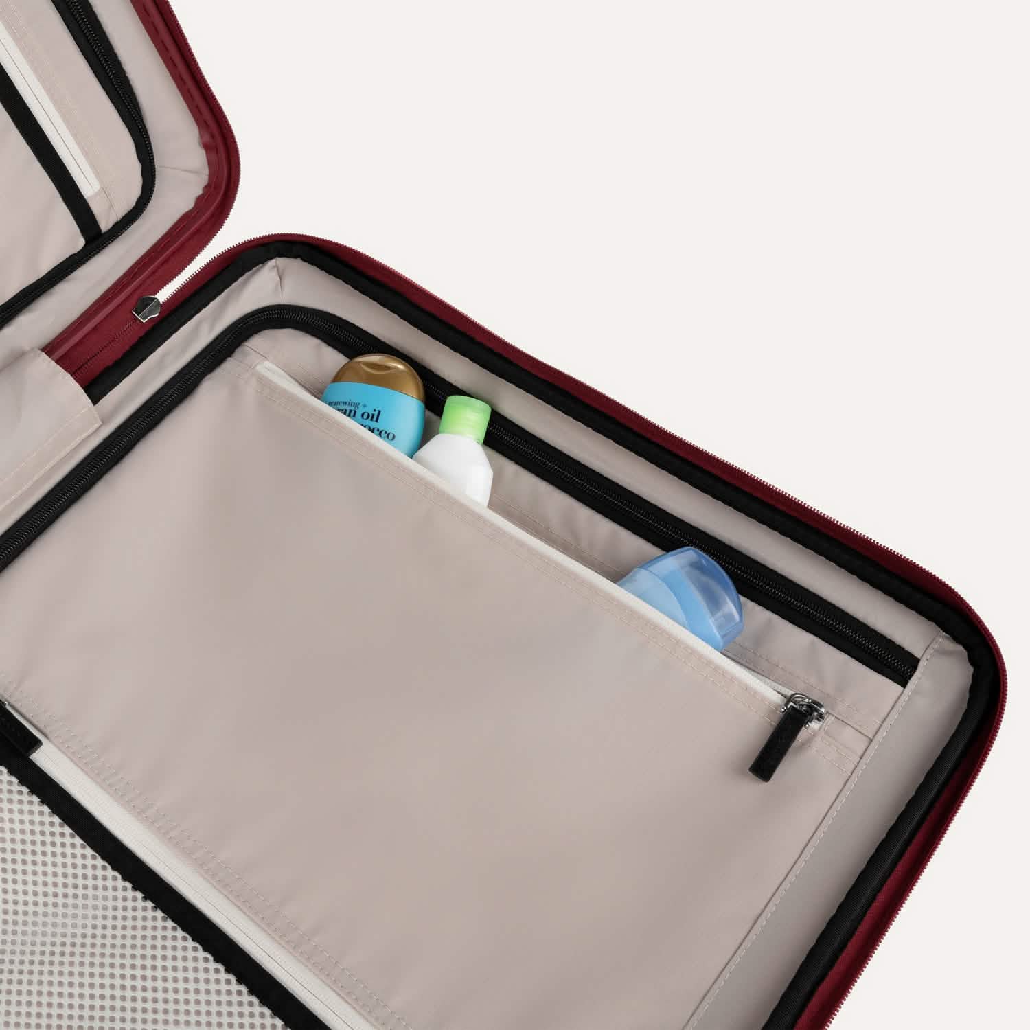 Valise grand format à roulettes en polycarbonate Platinum® Elite