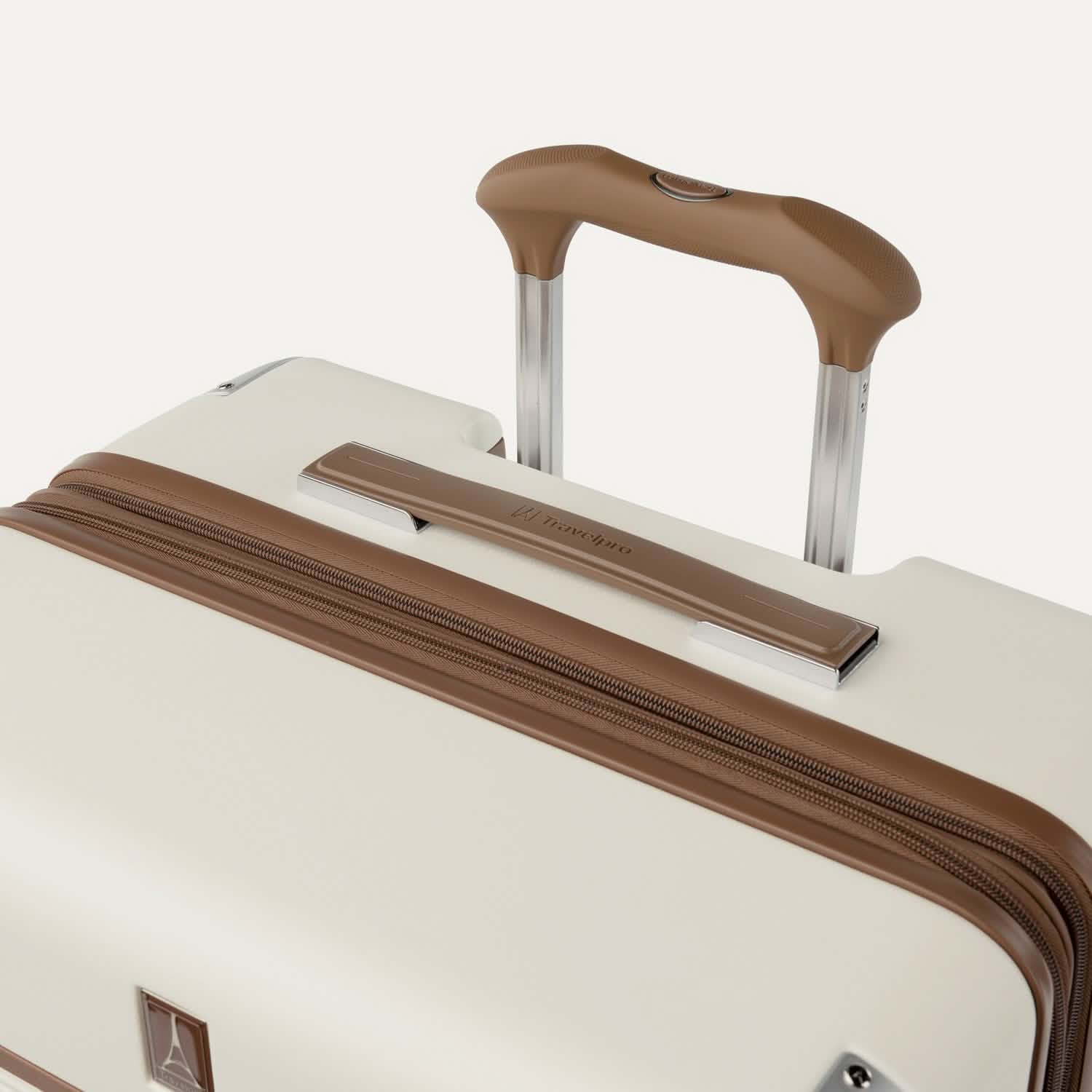 Valise grand format à roulettes en polycarbonate Platinum® Elite
