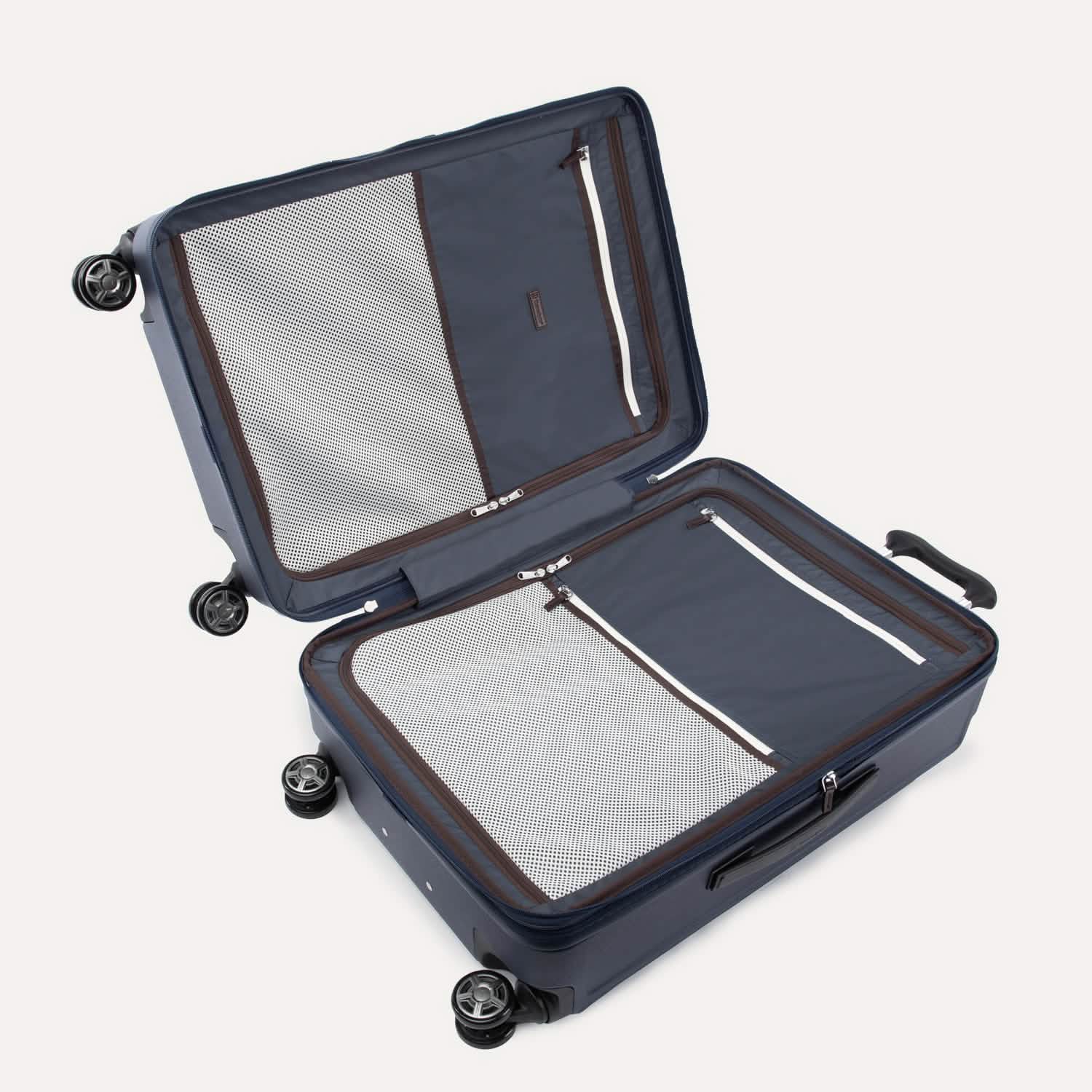Valise grand format à roulettes en polycarbonate Platinum® Elite