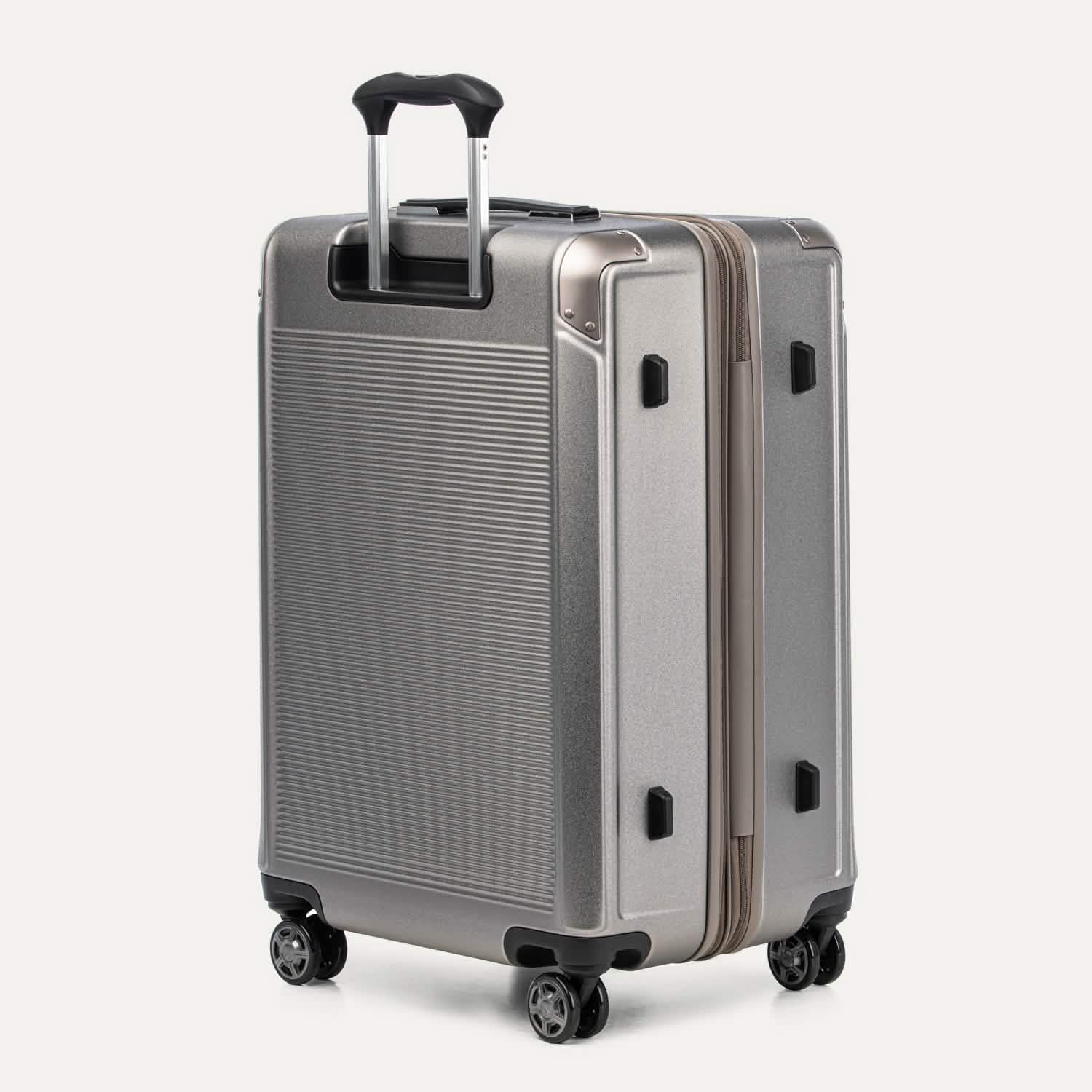 Valise grand format à roulettes en polycarbonate Platinum® Elite