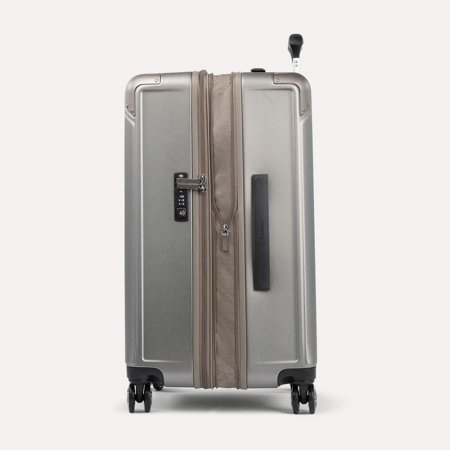 Valise grand format à roulettes en polycarbonate Platinum® Elite