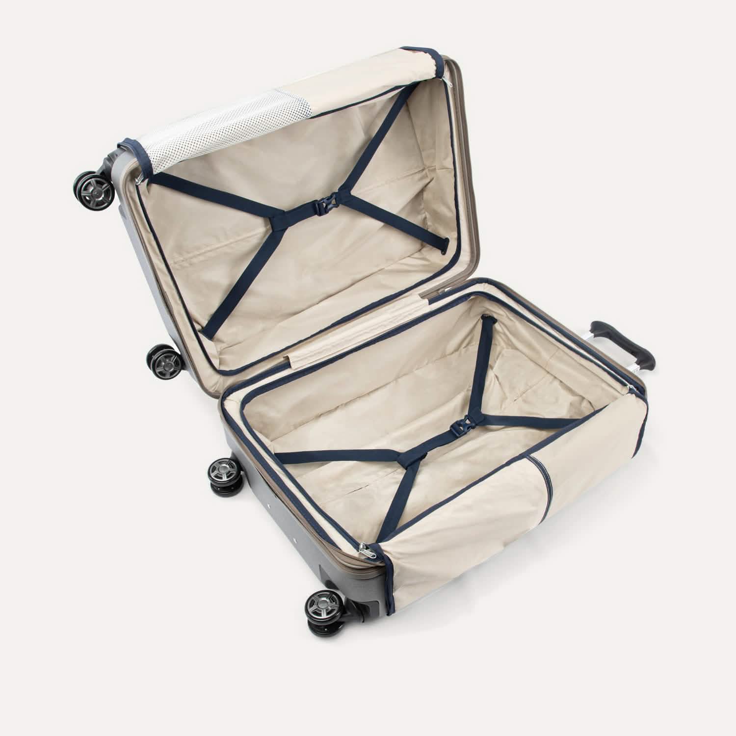 Valise grand format à roulettes en polycarbonate Platinum® Elite