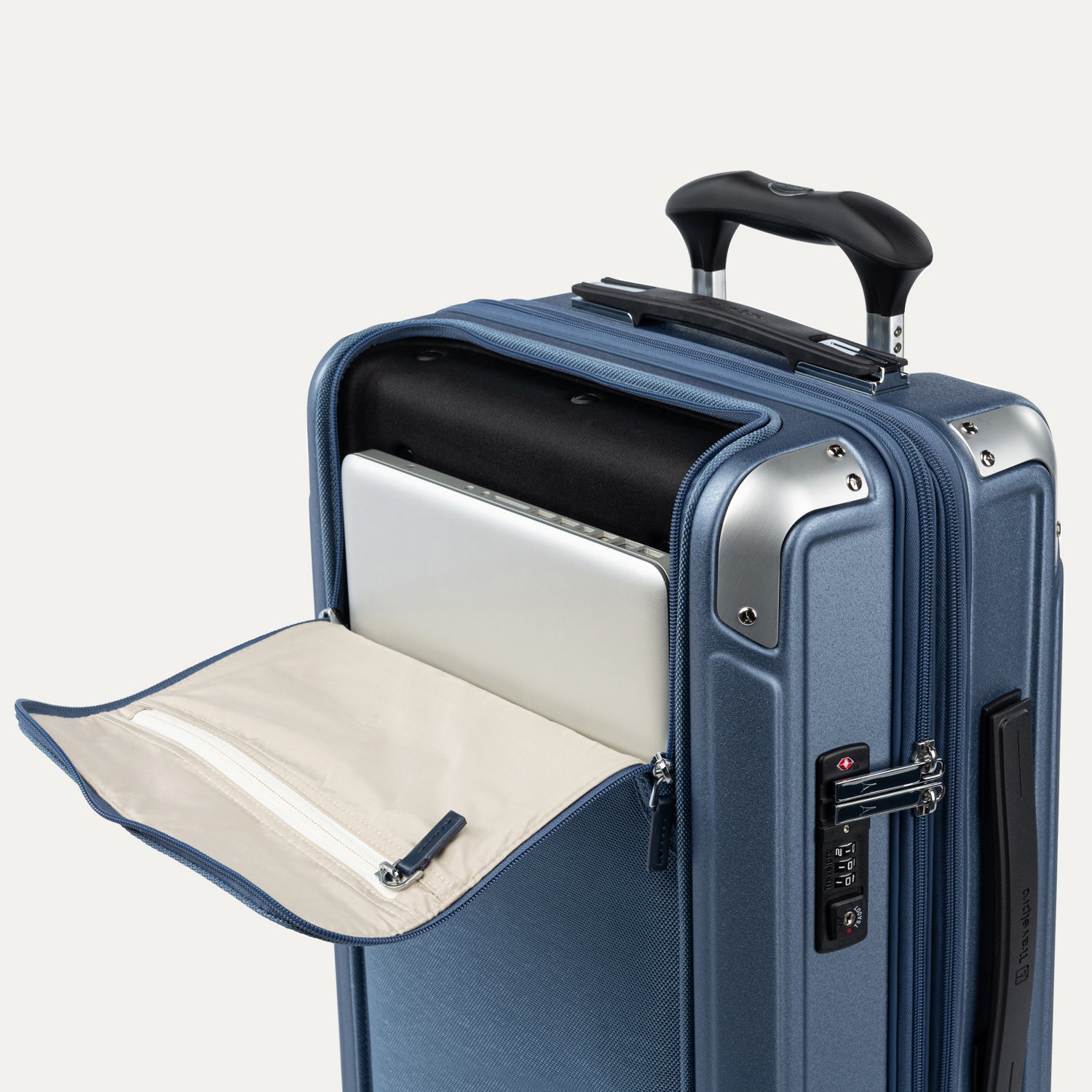 Valise cabine rigide à roulettes Platinum® Elite Business Plus