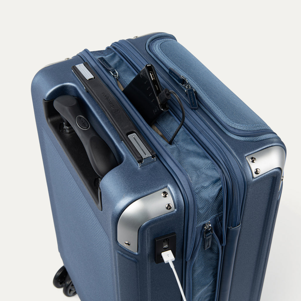 Valise cabine rigide à roulettes Platinum® Elite Business Plus