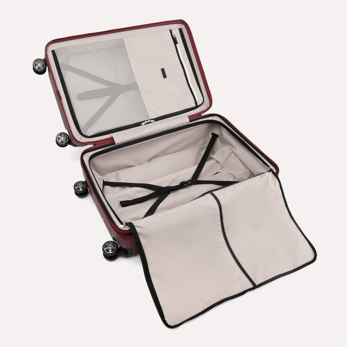 Grande valise rigide à roulettes Platinum® Elite