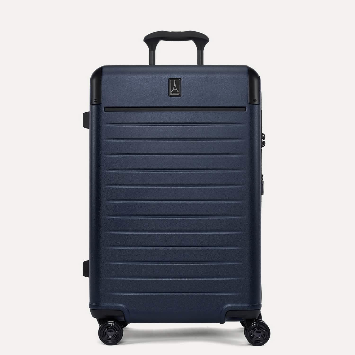 Valise grand format à roulettes en polycarbonate Platinum® Elite