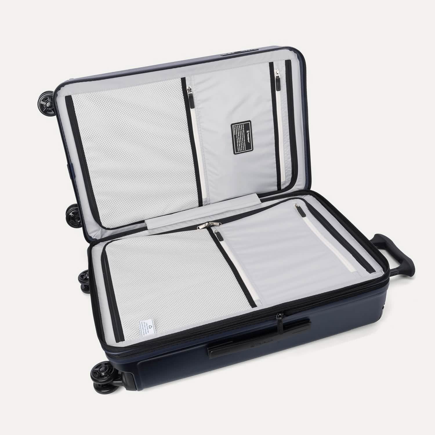 Valise grand format à roulettes en polycarbonate Platinum® Elite