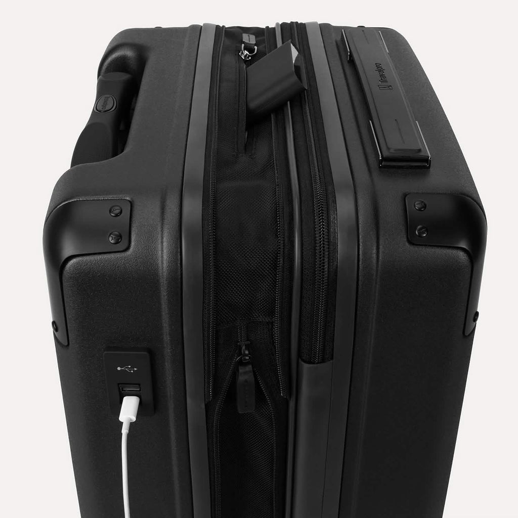 Valise rigide à roulettes cabine Platinum® Elite Slim