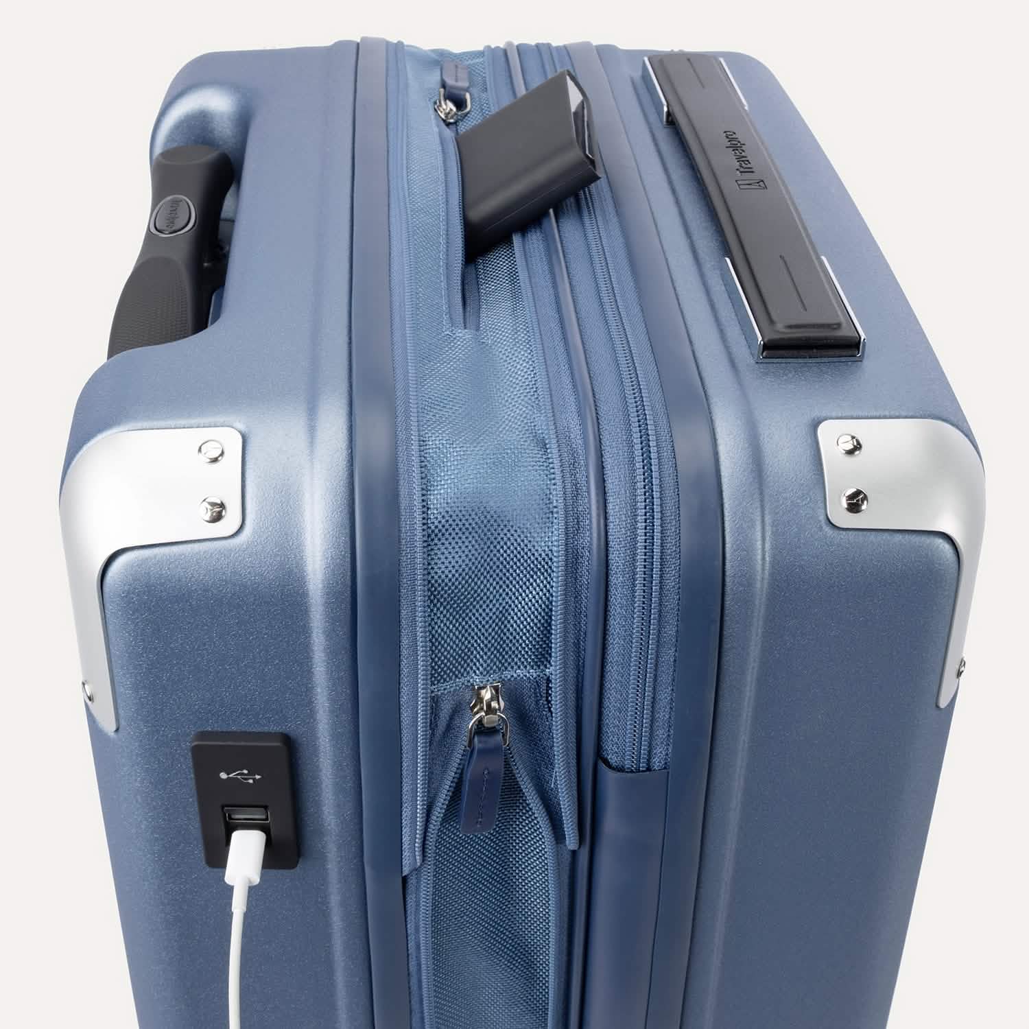 Valise rigide à roulettes cabine Platinum® Elite Slim
