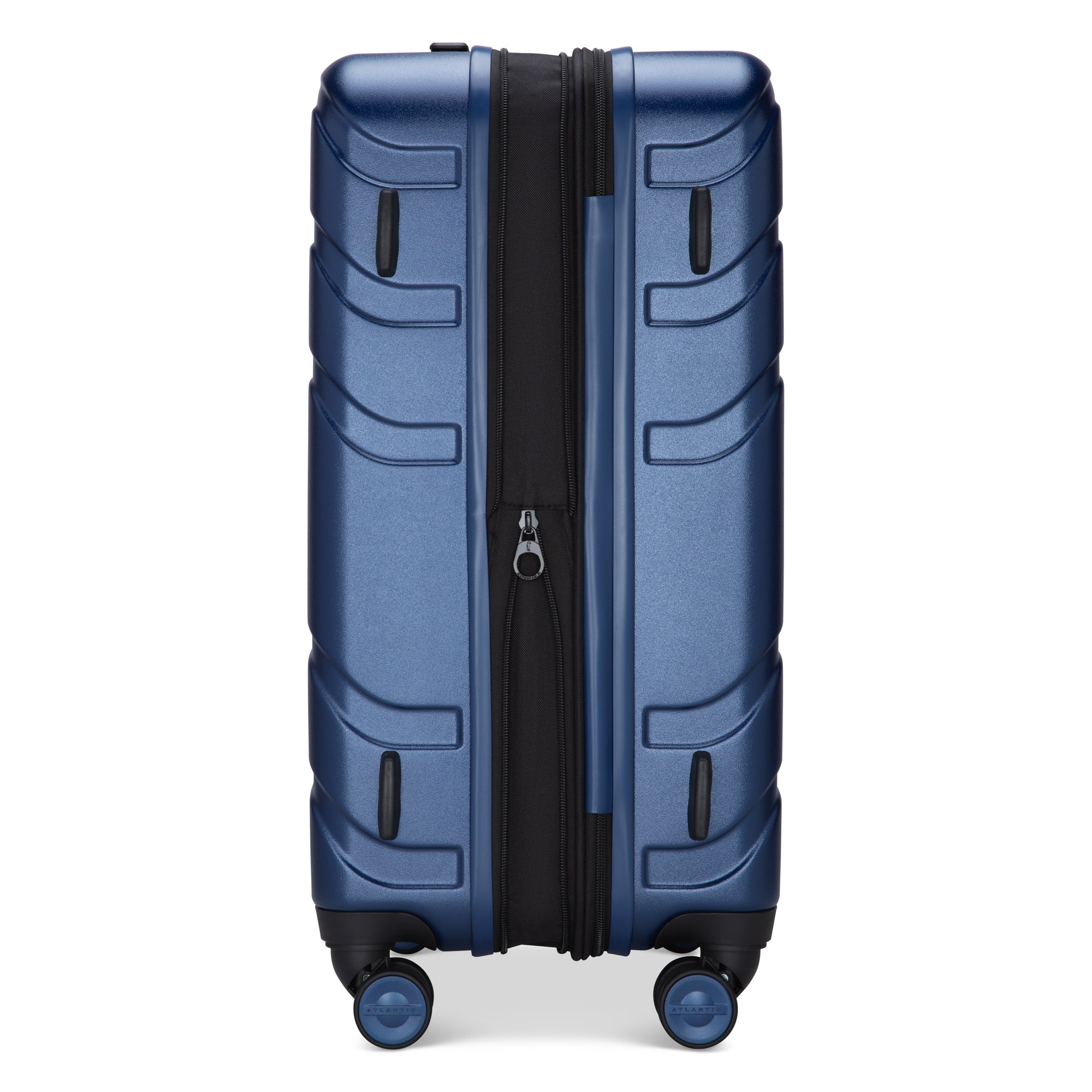 Atlantic Transmarine Hardside Large Checked Spinner in Midnight Blue, view 5