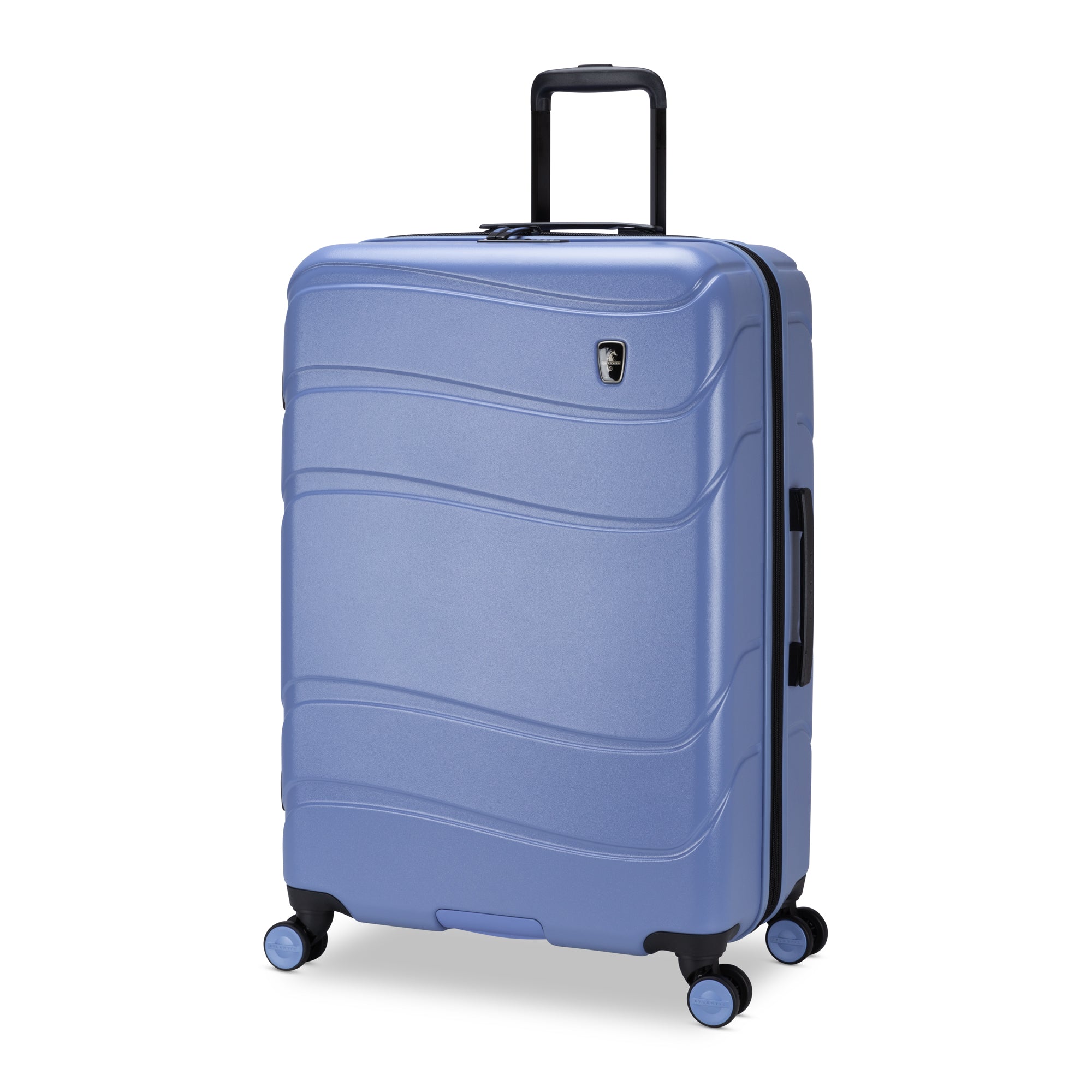 Atlantic Transmarine Hardside Large Checked Spinner in Endless Sky, view 1