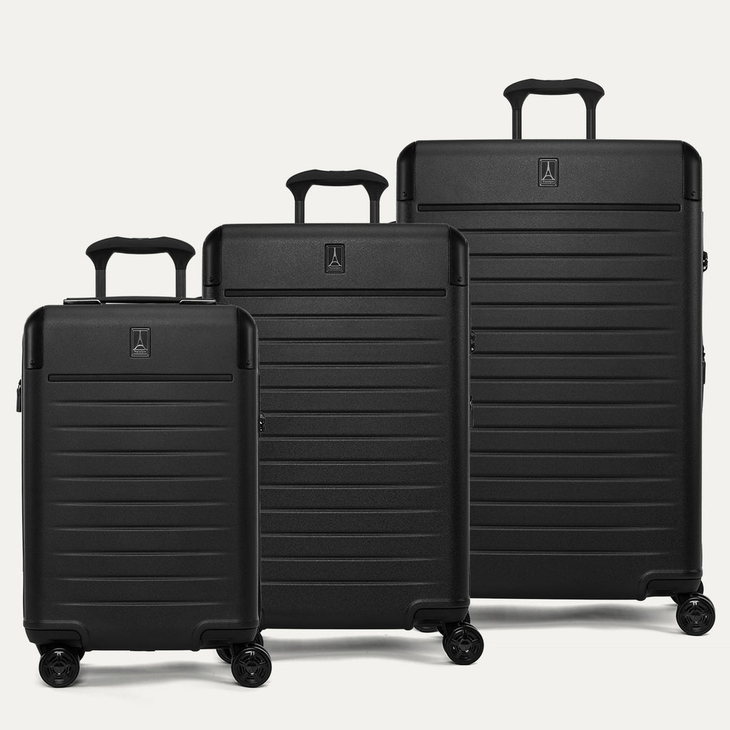 Ensemble de bagages rigides Platinum® Elite (format cabine / moyen / grand)