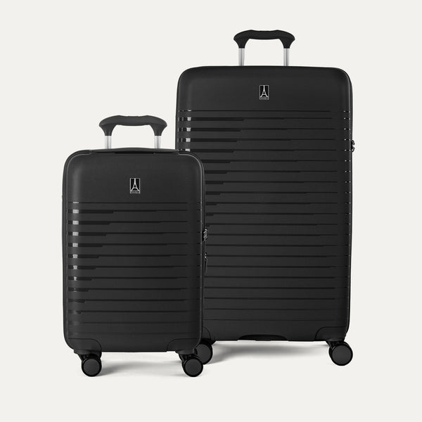 Ensemble Optima® bagage cabine compact extensible / grande valise enregistrée