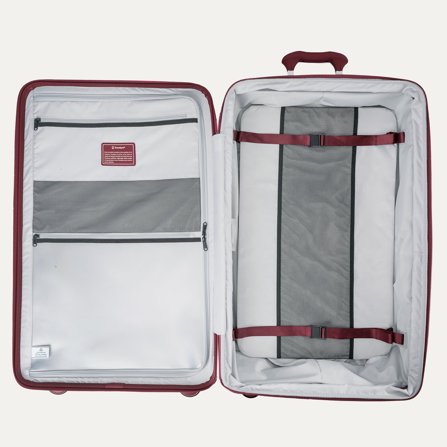 Optima® Expandable Compact Carry-On / Medium / Large Check-In Set (Tibetan Red)