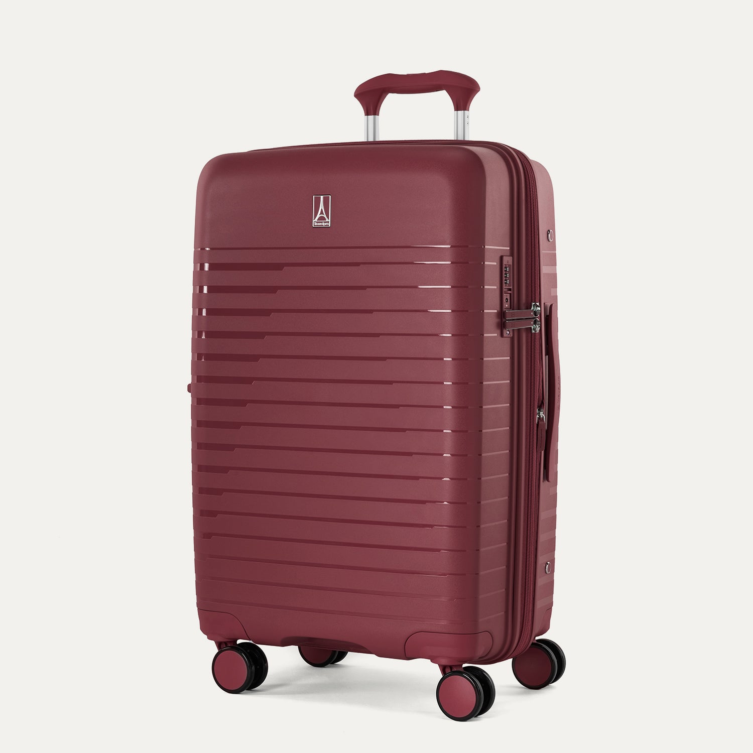 Optima® Expandable Compact Carry-On / Medium / Large Check-In Set (Tibetan Red)